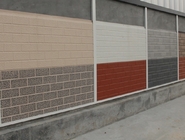 Panneau de mur de sandwich à polyuréthane d'unité centrale de matériau de construction pour la voie de garage de mur
