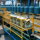 chaîne de production de cylindre de 12kg 15kg 50kg LPG, machines de fabrication de cylindre de LPG