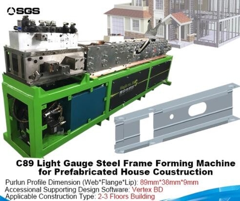 30m/Min Light Gauge Steel Roll formant la machine 5.5KW